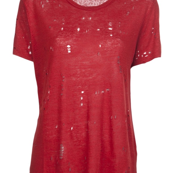 IRO LINEN TSHIRT - Picture 6 of 10